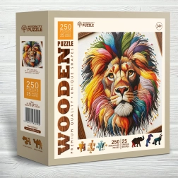 Puzle de madera Rey León Suave 250 piezas