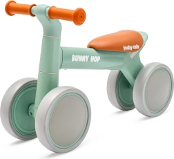Bicicleta de equilibrio infantil Baby Mix Bunny Hop Ultralight verde