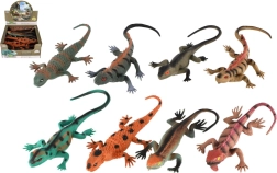 Juguete de plástico lagarto 20 cm – mezcla de especies en caja