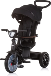 Triciclo Chipolino con capota y caja musical Derby 2 en 1 Obsidian