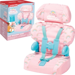 Silla de coche para muñecas con cinturones BABY HUGGLES hasta 46 cm