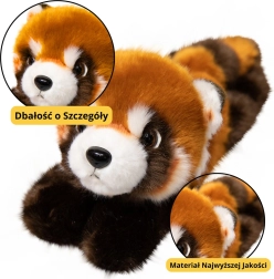 Llavero con panda de peluche