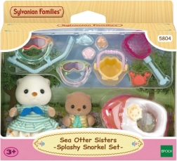 Sylvanian Families hermanas nutrias marinas de vacaciones