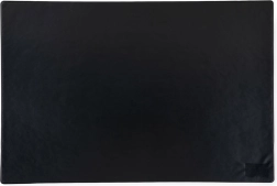 Alfombrilla de escritorio 60 × 40 cm classic mate negra