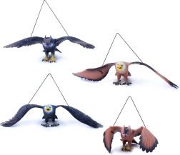Figura de plástico Águila o Búho con sonido - varios tipos - 1 ud