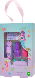 Set de cosmética infantil - esmaltes de uñas y bálsamo labial