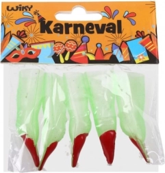 Dedos de bruja de plástico 5 uds
