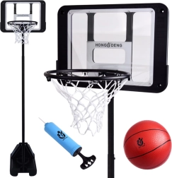 Tablero de baloncesto de pie con soporte ajustable 2,7 m