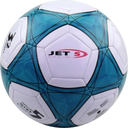 Balón de fútbol azul grande