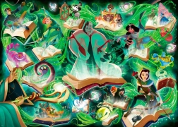 Puzzle Ravensburger Disney Lorcana Glimmers of the Realm Smaragd 1000 piezas