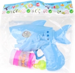 Pistola de burbujas tiburón – pistola de burbujas infantil (mix de colores)