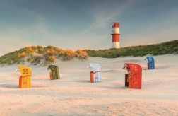 Puzzle Ravensburger faro en la costa 200 piezas