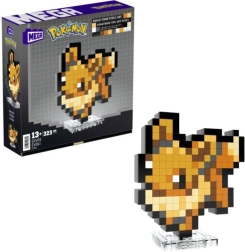 Mega pokémon píxel Eevee – set de construcción de figura decorativa
