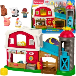 Little People granja musical cuidado de animales – juguete educativo interactivo
