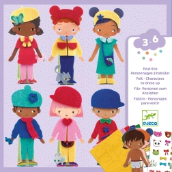 Set creativo para vestir personajes Djeco