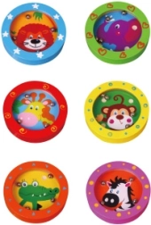 VIGA laberinto de madera con animales – juego de equilibrio de bolsillo