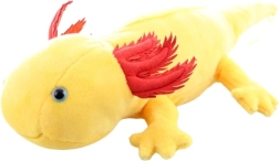 Ajolote de peluche amarillo 32 cm eco-friendly