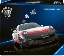 Puzzle 3D Porsche 911 GT3 Cup con ruedas funcionales