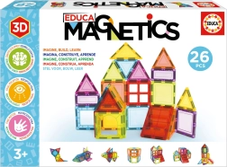 Educa construcción magnética Magnetics 26 piezas