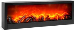 Chimenea decorativa con llama LED alimentada por baterías o USB
