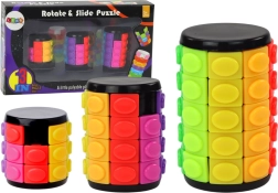 Juego de Rompecabezas Lógicos Cilíndricos 3 Niveles de Dificultad