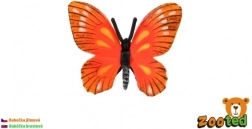 Mariposa de plástico MONARCA – modelo decorativo 5,5 cm
