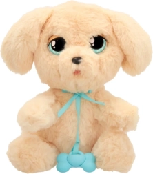 Labrador de peluche interactivo Psytulaski con chupete y bolsita