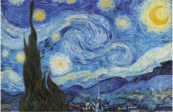 Puzzle miniatura Noche estrellada 1000 piezas