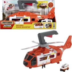 Helicóptero para acción de rescate Matchbox Action Drivers