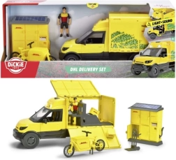 Set urbano DHL con camión de carga de 25 cm de Dickie Toys