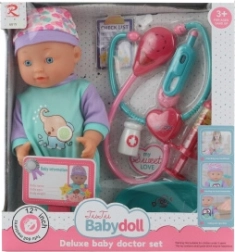 Muñeco bebé con set de doctor