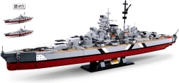 Sluban ModelBricks acorazado BISMARCK 2en1 set de construcción 1:350