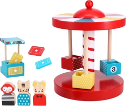 Carrusel de madera PETIT COLLAGE para niños a partir de 2 años