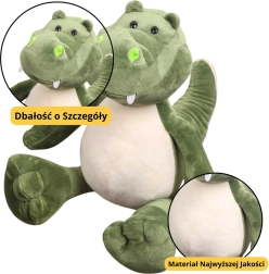 Cocodrilo de peluche 25 cm