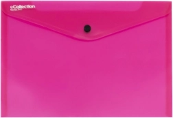 Carpeta con cierre a presión A5, rosa – eCollection