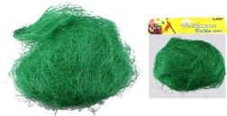 Hierba decorativa verde