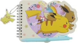 Set Pokémon de cuaderno y bolígrafo Flowers