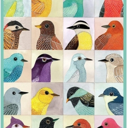 Puzle Amigos de las aves 1000 piezas de Galison