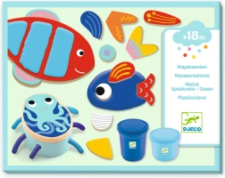 Set de plastilina Animales marinos Djeco