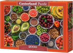 Puzle de 2000 piezas Table Full of Superfood