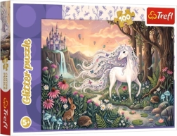 Puzzle infantil Glitter Tęczowy blask unicornio 100 piezas - 1 unidad