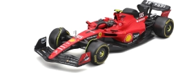 Bburago Ferrari SF23 1:24 Carlos Sainz – modelo de coleccionista en caja protectora