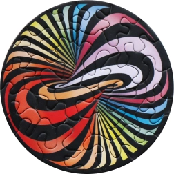 Puzzle redondo Curiosi Picoli Lolly de 33 piezas