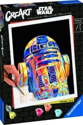 Ravensburger CreArt pintar por números – Star Wars: R2‑D2