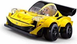 Sluban Club de Coches - Coche Deportivo Amarillo