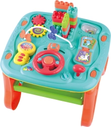 Mesita infantil de actividades de doble cara 37 cm