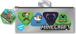 set de gomas Minecraft, 4 unidades