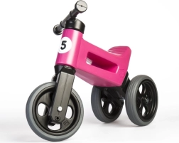 Bicicleta de equilibrio Funny Wheels Rider Sport 2en1 para niños – Rosa