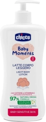 Chicco Baby Moments Sensitive leche corporal con dosificador 500 ml