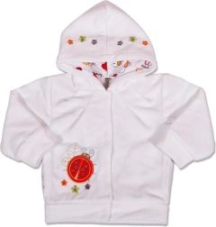 Sudadera con capucha efecto terciopelo para bebé 86 (12–18 meses)